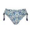 Robin Piccone Bikini Bottoms-Aabra High Waist Bikini Bottom Lapis