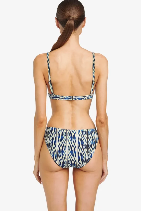 Robin Piccone Bikini Tops-Aabra Triangle Bikini Top Lapis