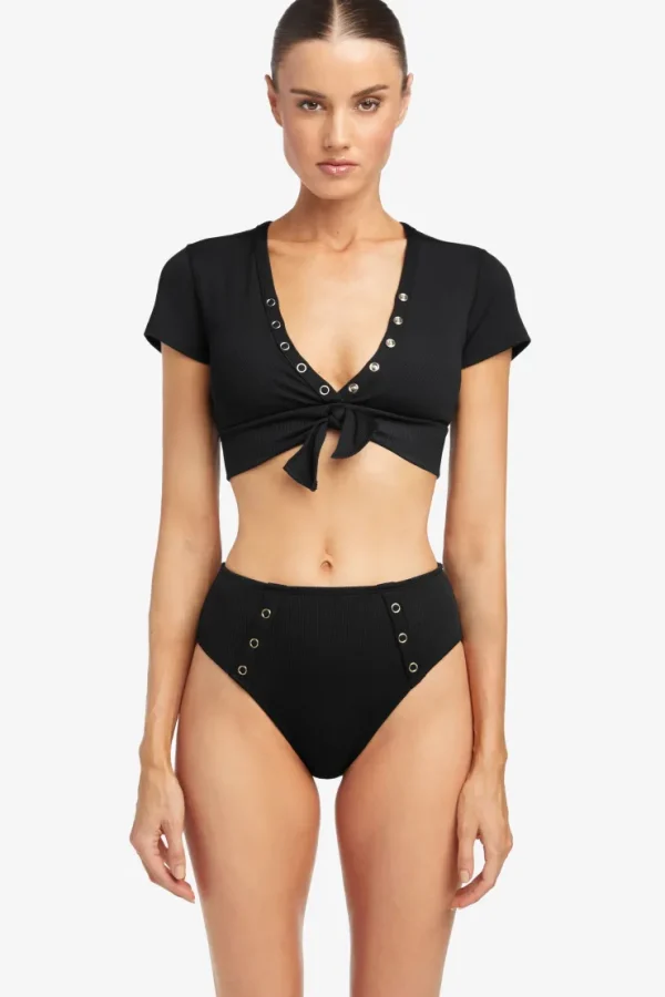 Robin Piccone Bikini Tops-Amy Raglan Bikini Top