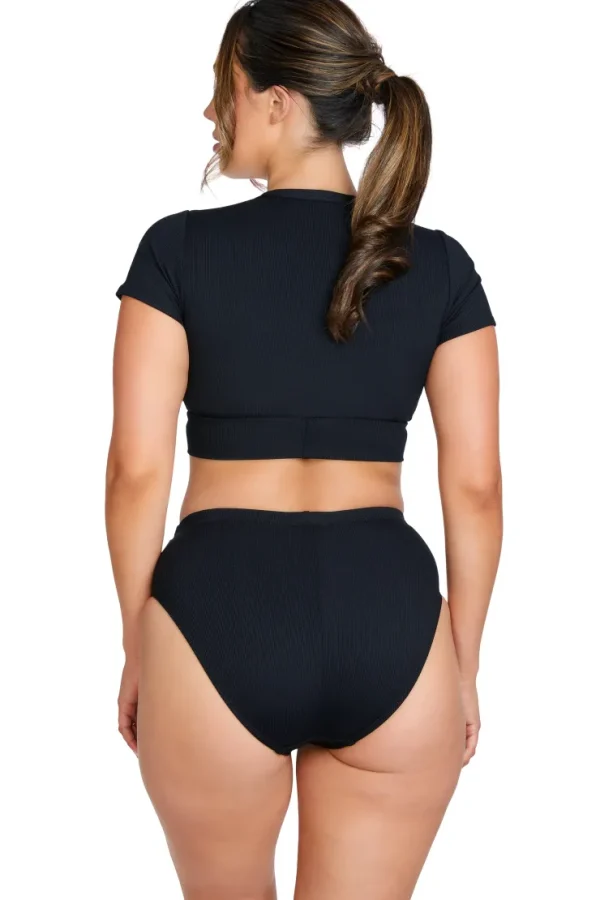 Robin Piccone Bikini Tops-Amy Raglan Bikini Top