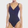 amy_vneck_one_piece_4.webp Robin Piccone One Pieces-Amy V-Neck One Piece Navy
