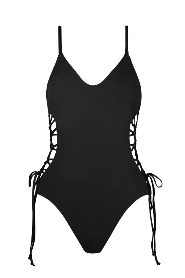 aubrey_lace_up_one_piece_6.webp Robin Piccone One Pieces-Aubrey Lace Up One Piece