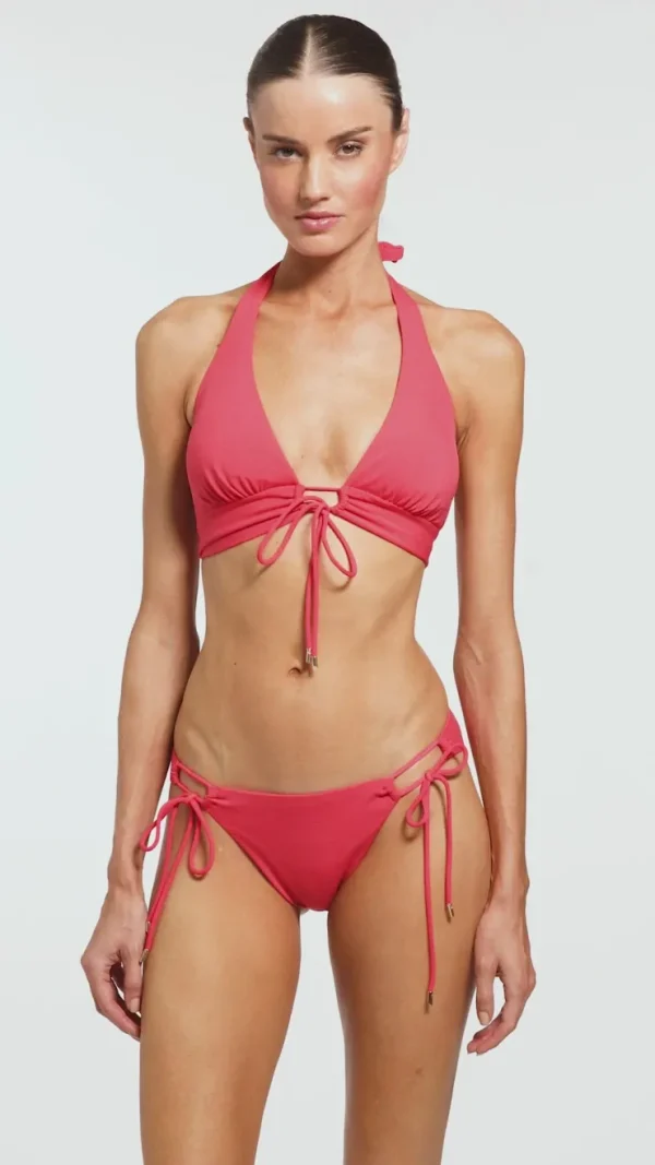 Robin Piccone Bikini Bottoms-Aubrey Side Tie Bikini Bottom