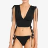 aubrey_v_plunge_top_0.webp Robin Piccone Bikini Tops-Aubrey V Plunge Top Black