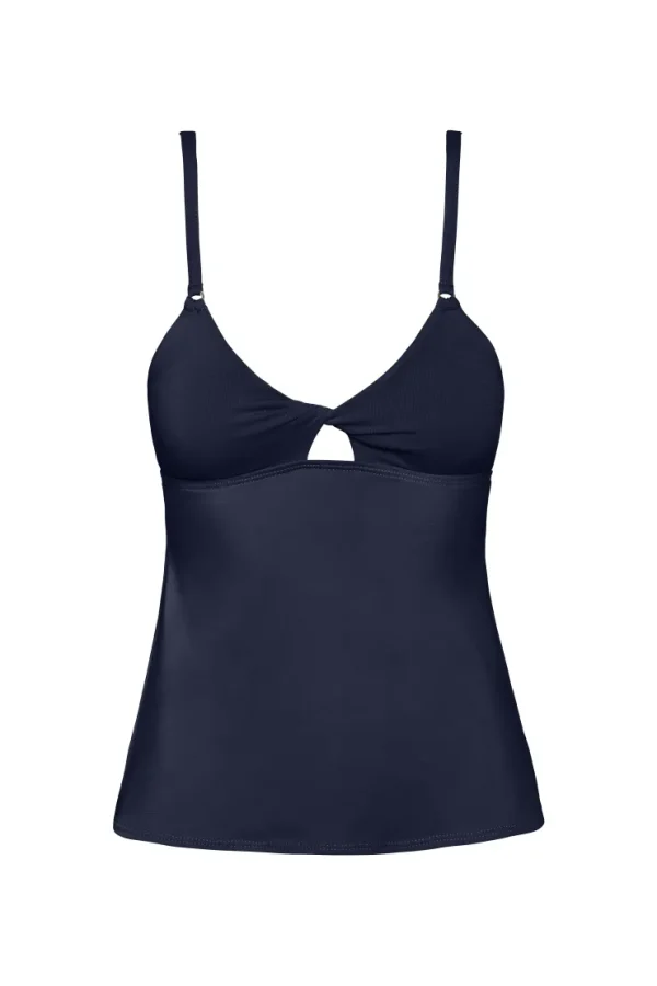 ava_cutout_tankini_top_4.webp Robin Piccone Bikini Tops-Ava Cutout Tankini Top Black