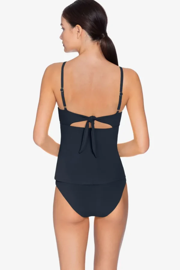ava_cutout_tankini_top_5.webp Robin Piccone Bikini Tops-Ava Cutout Tankini Top Black