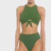 ava_high_waist_bikini_bot_4.webp Robin Piccone Bikini Bottoms-Ava High Waist Bikini Bottom Sage