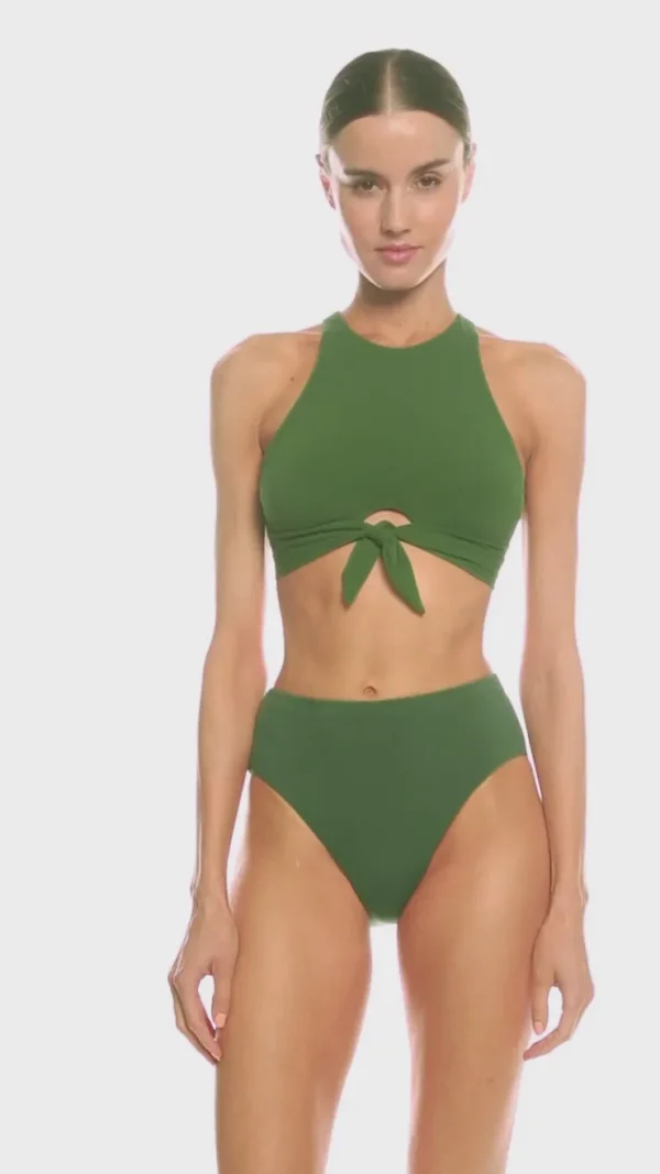 ava_high_waist_bikini_bot_4.webp Robin Piccone Bikini Bottoms-Ava High Waist Bikini Bottom Sage