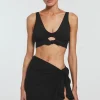 Robin Piccone Cover Ups-Ava Modal Pareo Black