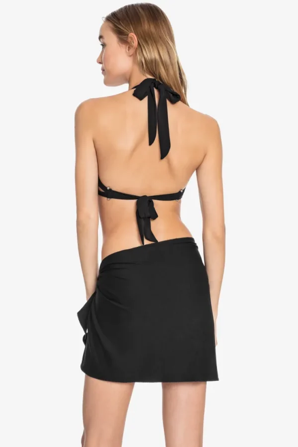 Robin Piccone Cover Ups-Ava Modal Pareo Black