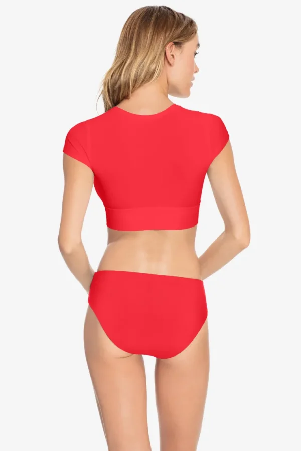 Robin Piccone Bikini Tops-Ava Rp Bikini Tee