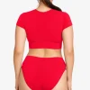 Robin Piccone Bikini Tops-Ava Rp Bikini Tee