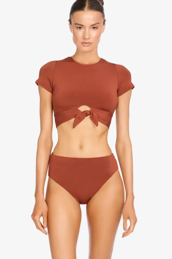Robin Piccone Bikini Tops-Ava Rp Bikini Tee