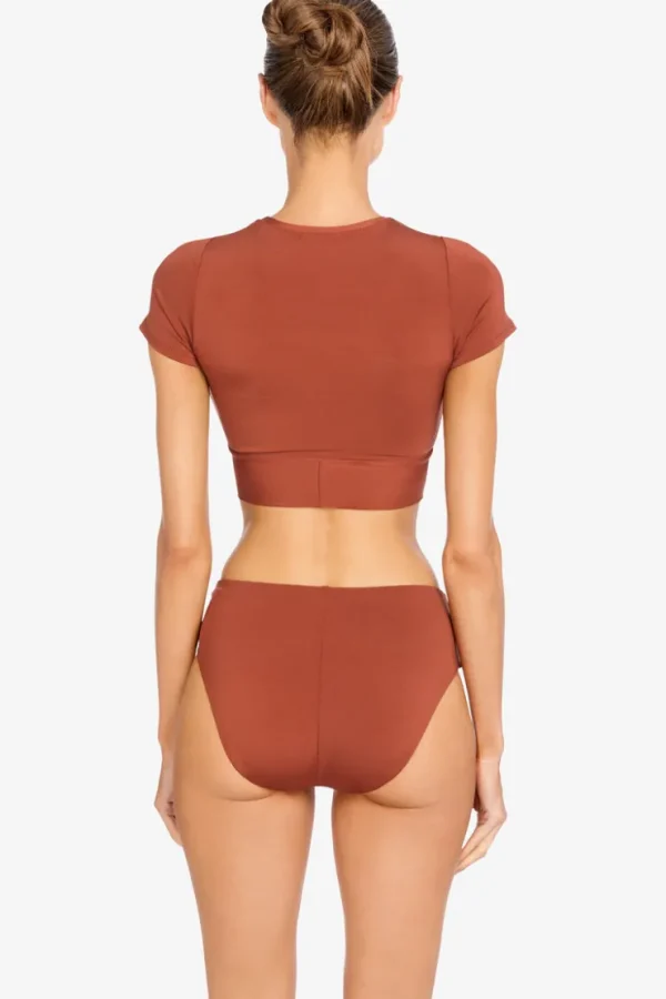 Robin Piccone Bikini Tops-Ava Rp Bikini Tee