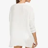 bubble_gauze_tunic_1.webp Robin Piccone Cover Ups-Bubble Gauze Tunic White