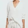 bubble_gauze_tunic_2.webp Robin Piccone Cover Ups-Bubble Gauze Tunic White