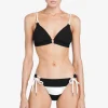 Robin Piccone Bikini Tops-Emma Triangle Top Black