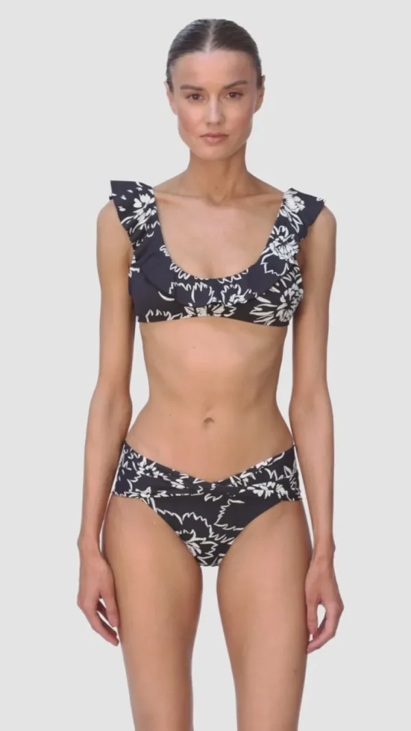 gracie_triangle_top_2.webp Robin Piccone Bikini Tops-Gracie Triangle Top Black