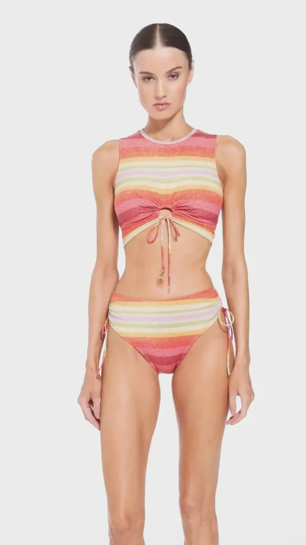 greta_high_waist_bottom_2.webp Robin Piccone Bikini Bottoms-Greta High Waist Bottom Persimmon Multi