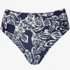 indah_high_waist_bikini_b_1.webp Robin Piccone Bikini Bottoms-Indah High Waist Bikini Bottom Navy/Ecru
