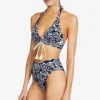 indah_high_waist_bikini_b_2.webp Robin Piccone Bikini Bottoms-Indah High Waist Bikini Bottom Navy/Ecru