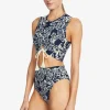 indah_tank_top_2.webp Robin Piccone Bikini Tops-Indah Tank Top Navy/Ecru