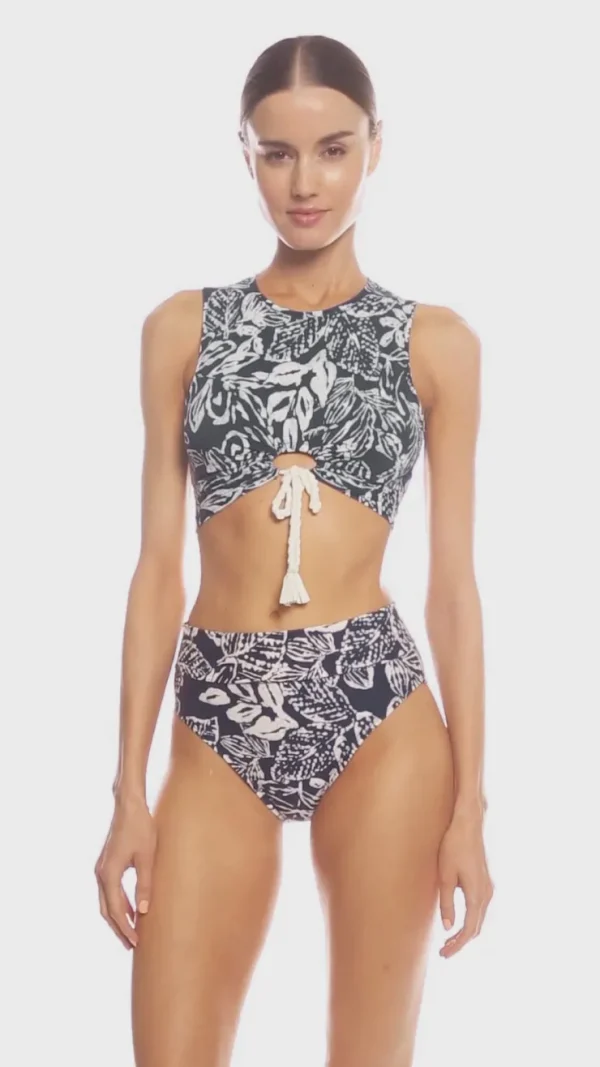 indah_tank_top_4.webp Robin Piccone Bikini Tops-Indah Tank Top Navy/Ecru