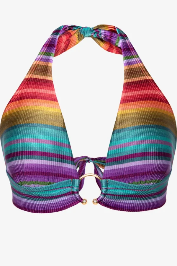 ines_halter_top_1.webp Robin Piccone Bikini Tops-Ines Halter Top Multi