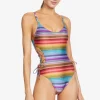 ines_lace_up_one_piece_0.webp Robin Piccone One Pieces-Ines Lace Up One Piece Multi