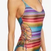 ines_lace_up_one_piece_4.webp Robin Piccone One Pieces-Ines Lace Up One Piece Multi
