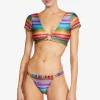 ines_tshirt_top_0.webp Robin Piccone Bikini Tops-Ines T-Shirt Top Multi