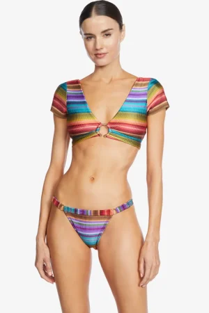 ines_tshirt_top_0.webp Robin Piccone Bikini Tops-Ines T-Shirt Top Multi