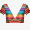 ines_tshirt_top_1.webp Robin Piccone Bikini Tops-Ines T-Shirt Top Multi