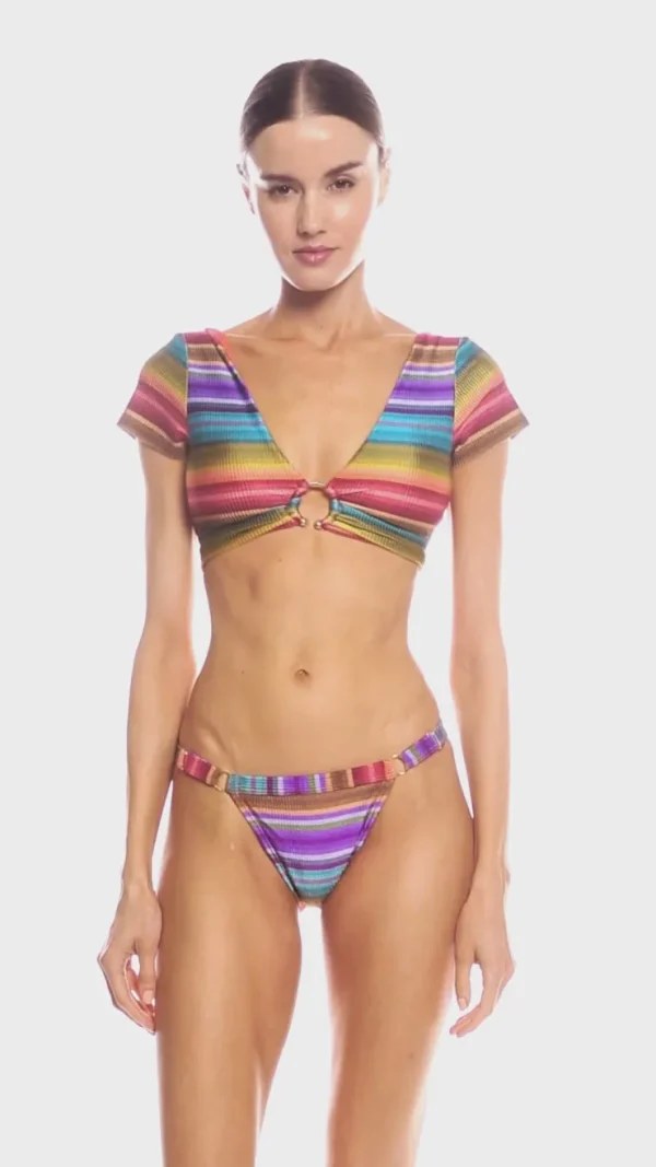 ines_tshirt_top_4.webp Robin Piccone Bikini Tops-Ines T-Shirt Top Multi