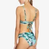 Robin Piccone Bikini Tops-Mai Triangle Top Aqua
