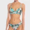 Robin Piccone Bikini Tops-Mai Triangle Top Aqua