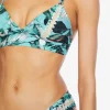 Robin Piccone Bikini Tops-Mai Triangle Top Aqua
