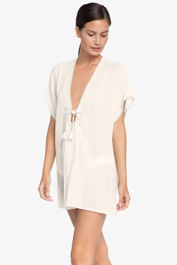Robin Piccone Cover Ups-Michelle Fringe Tunic