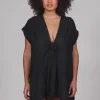 Robin Piccone Cover Ups-Michelle Fringe Tunic
