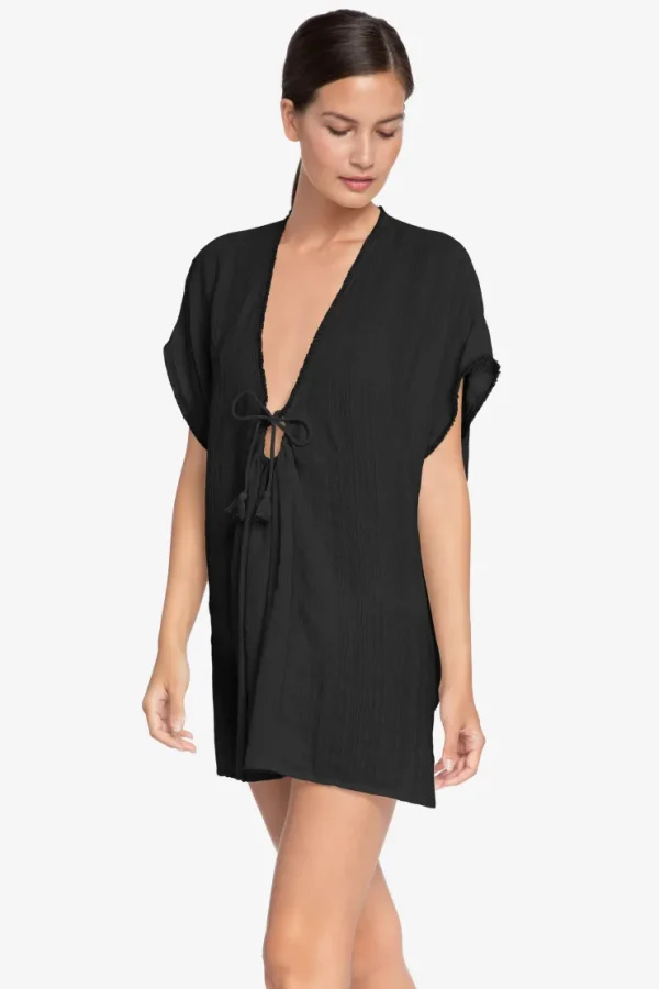 Robin Piccone Cover Ups-Michelle Fringe Tunic