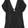 Robin Piccone Cover Ups-Michelle Fringe Tunic