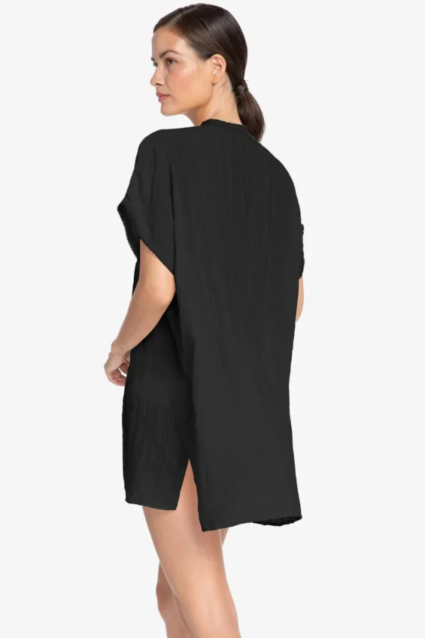 Robin Piccone Cover Ups-Michelle Fringe Tunic