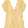 Robin Piccone Cover Ups-Michelle Fringe Tunic