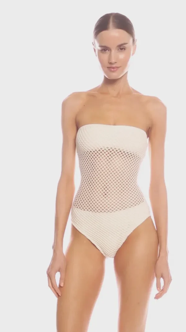 pua_bandeau_one_piece_4.webp Robin Piccone One Pieces-Pua Bandeau One Piece Ecru