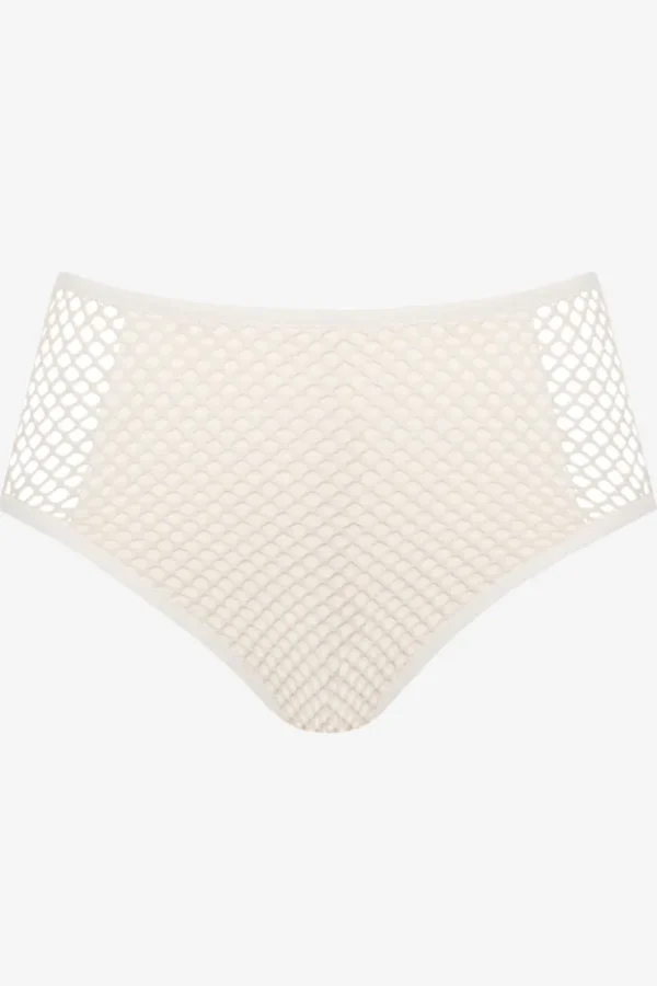 pua_high_waist_bottom_1.webp Robin Piccone Bikini Bottoms-Pua High Waist Bottom Ecru