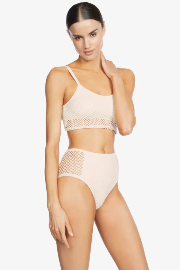 pua_high_waist_bottom_3.webp Robin Piccone Bikini Bottoms-Pua High Waist Bottom Ecru