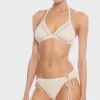 pua_triangle_bikini_top_4.webp Robin Piccone Bikini Tops-Pua Triangle Bikini Top Ecru