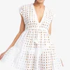 sarah_eyelet_dress_0-1.webp Robin Piccone Cover Ups-Sarah Eyelet Dress White