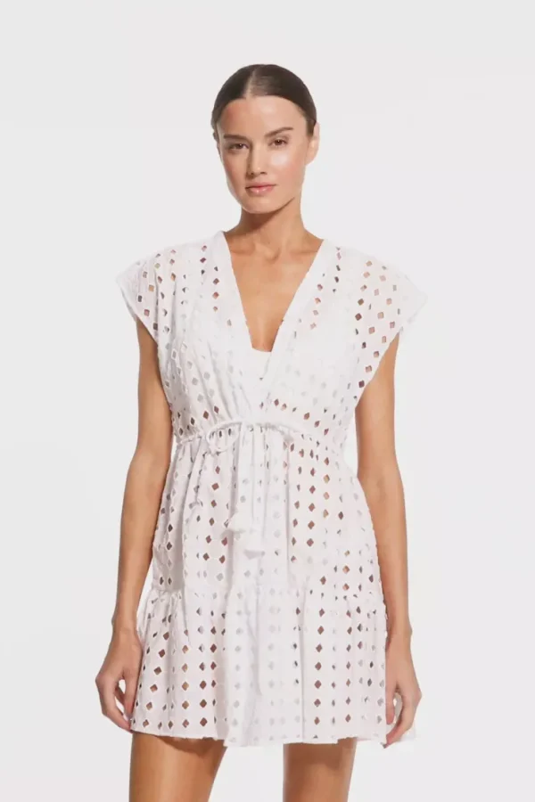 sarah_eyelet_dress_2-1.webp Robin Piccone Cover Ups-Sarah Eyelet Dress White