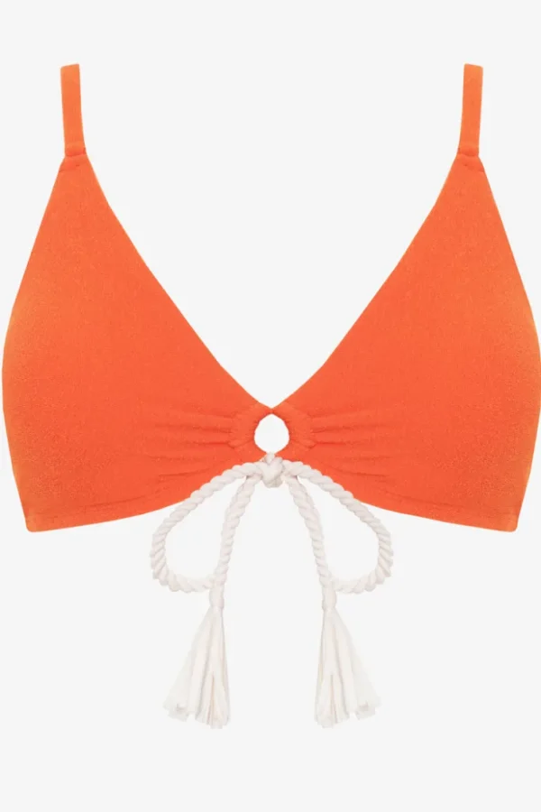 soliel_tiefront_bikini_to_1.webp Robin Piccone Bikini Tops-Soliel Tiefront Bikini Top Marmalade